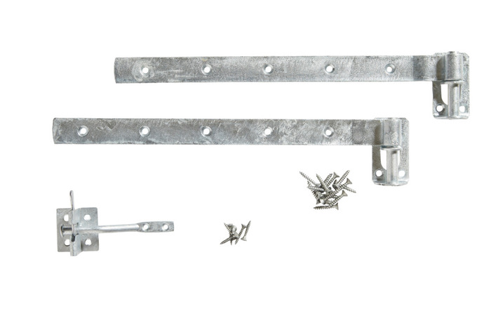 Beslagssæt til tung låge/port - HomeFixer